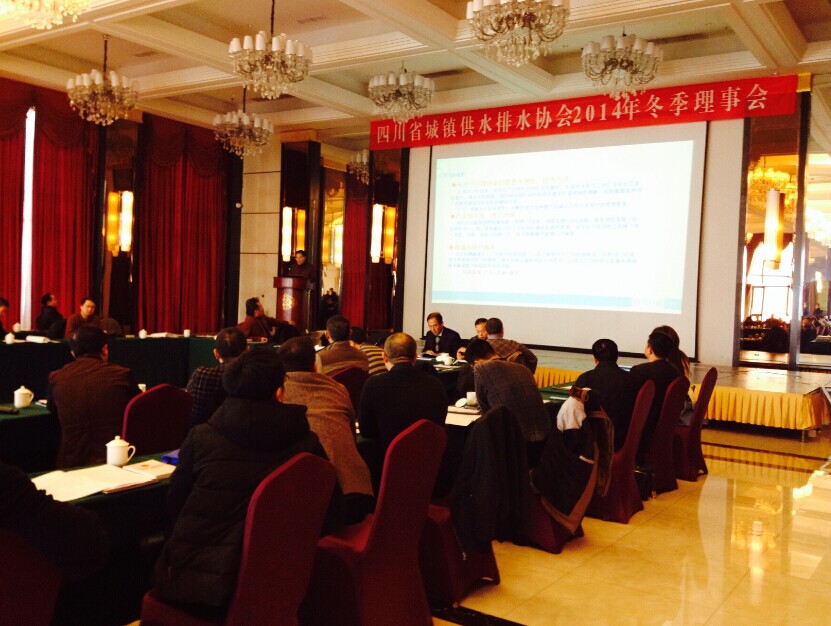 同飞公司参加2014年四川水协冬季理事会议
